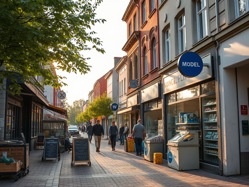 Ilustracja przedstawiająca nowoczesną strażnicę OSP w Modle po modernizacji, kluczowe dla bezpieczeństwa w gminie Ciechanów.